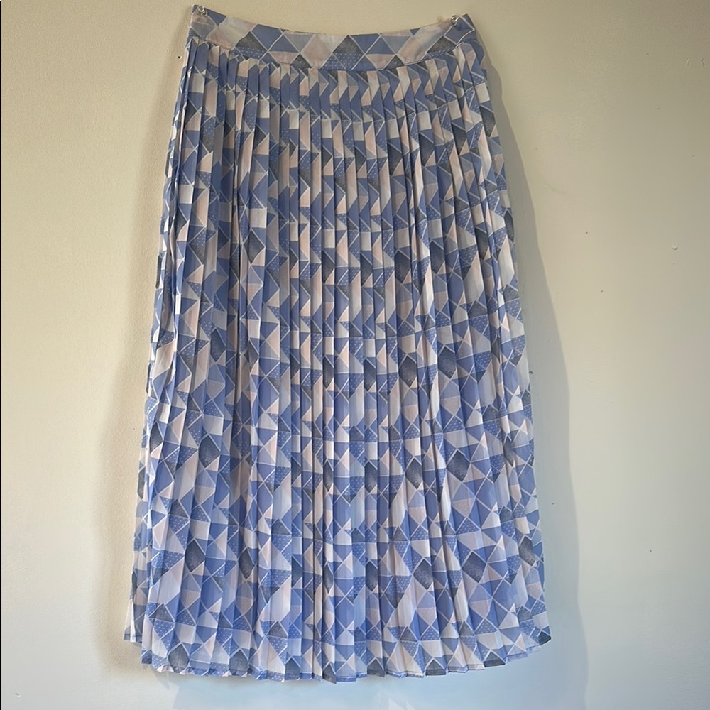 Lizard Thicket Purple Pleated Midi Skirt